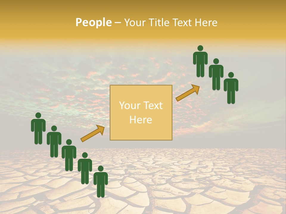 Drought Land PowerPoint Template