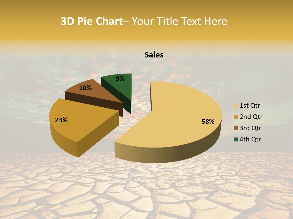 Drought Land PowerPoint Template