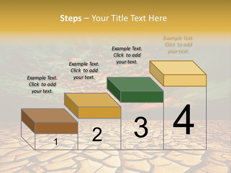 Drought Land PowerPoint Template