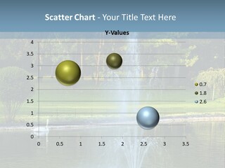 Central Landscaped Garden PowerPoint Template