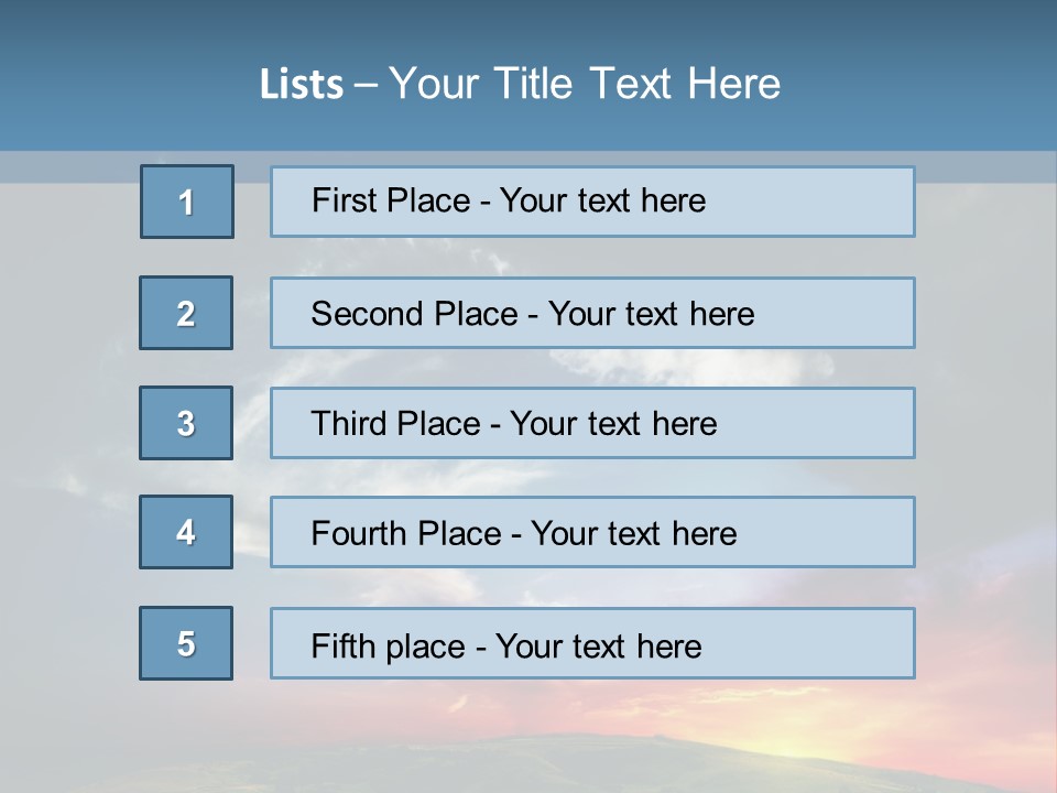 Rose Valley PowerPoint Template