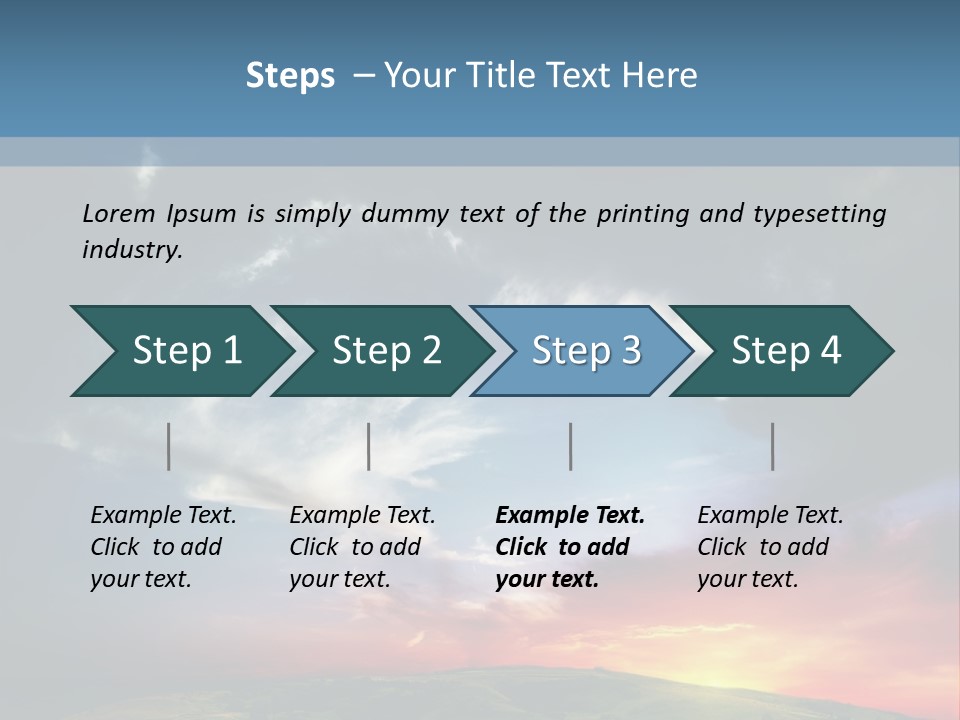 Rose Valley PowerPoint Template