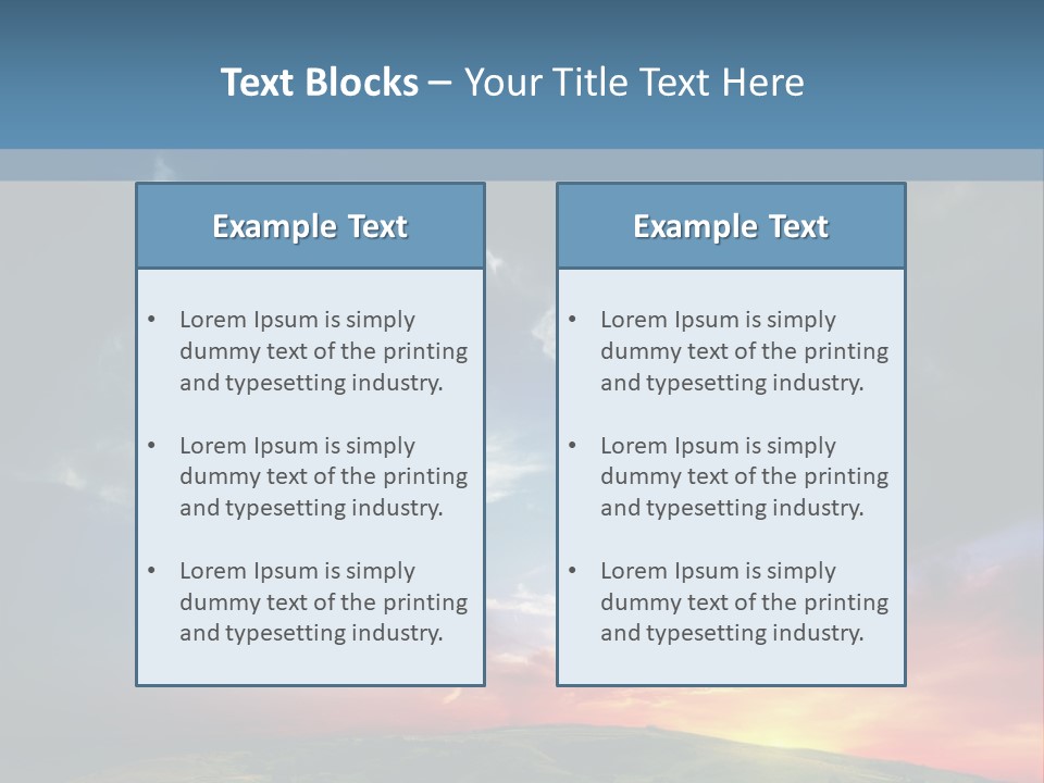 Rose Valley PowerPoint Template