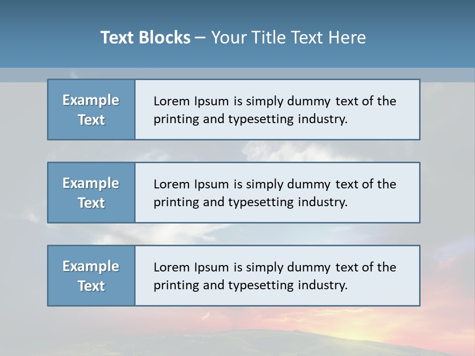 Rose Valley PowerPoint Template