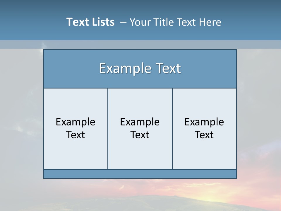 Rose Valley PowerPoint Template