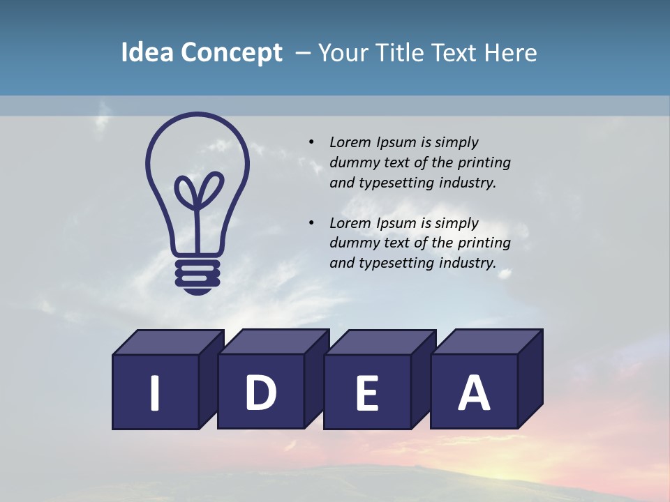 Rose Valley PowerPoint Template