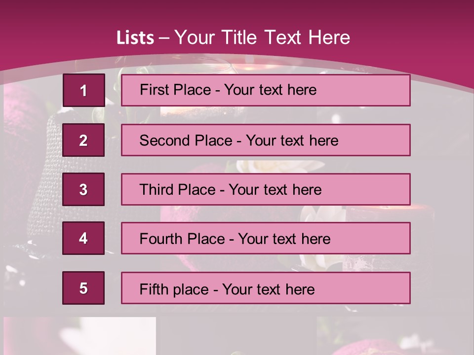 Collage Spa PowerPoint Template