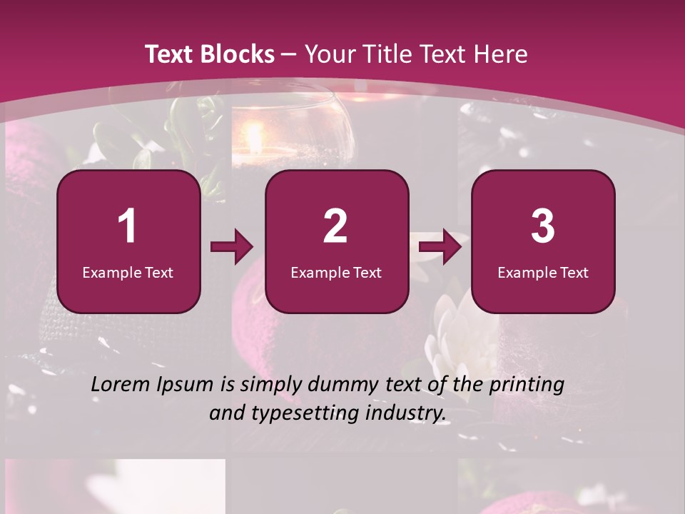 Collage Spa PowerPoint Template