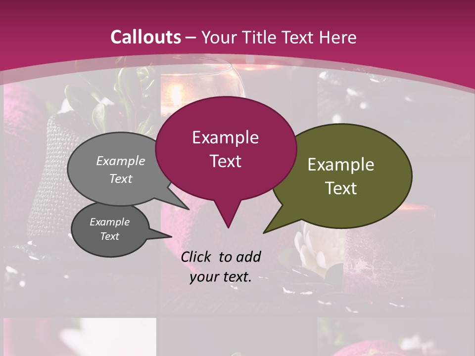 Collage Spa PowerPoint Template