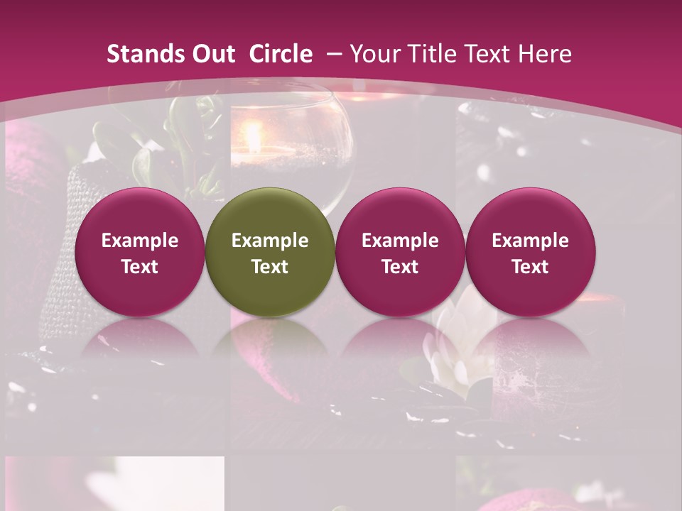 Collage Spa PowerPoint Template