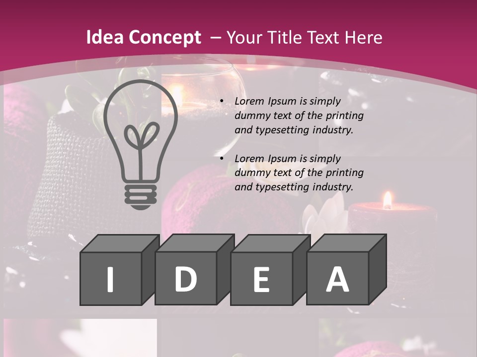 Collage Spa PowerPoint Template