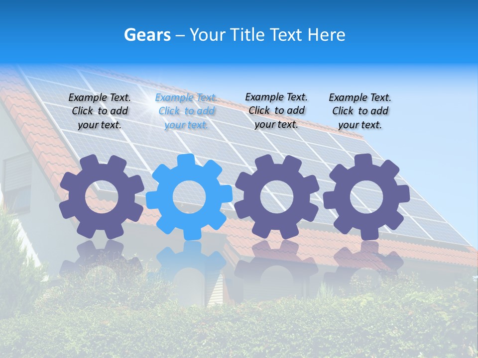 Panel Clean Production PowerPoint Template