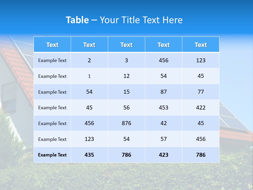 Panel Clean Production PowerPoint Template