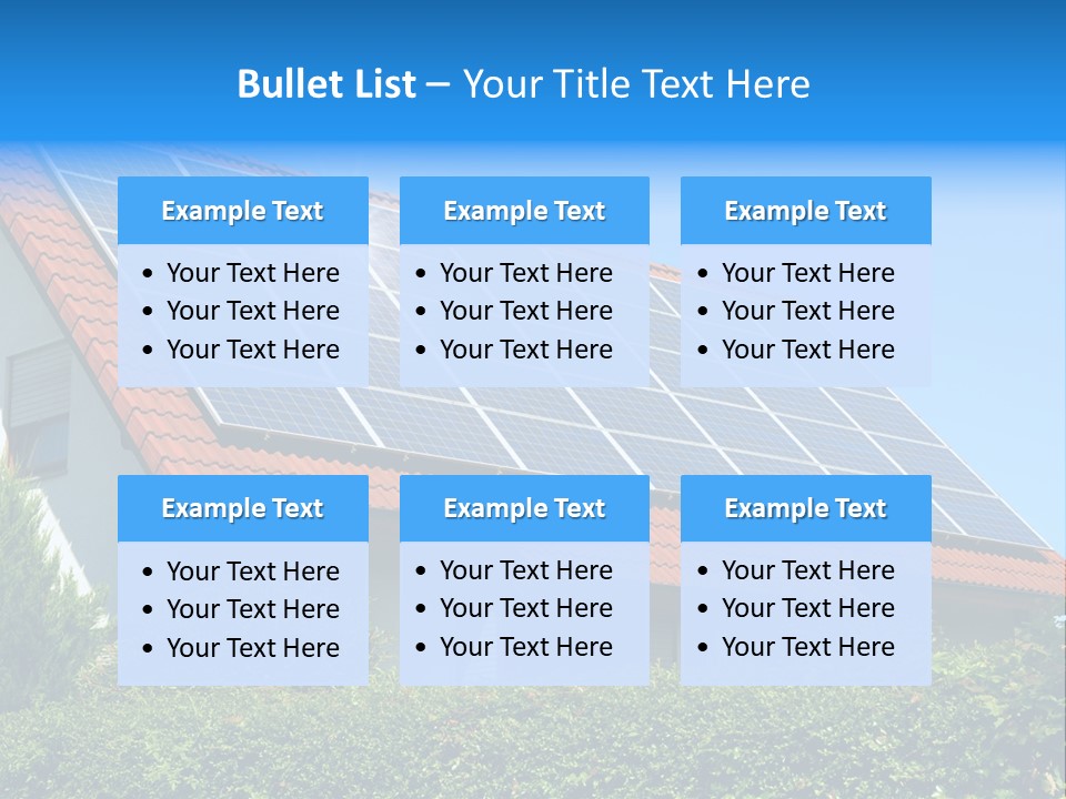 Panel Clean Production PowerPoint Template