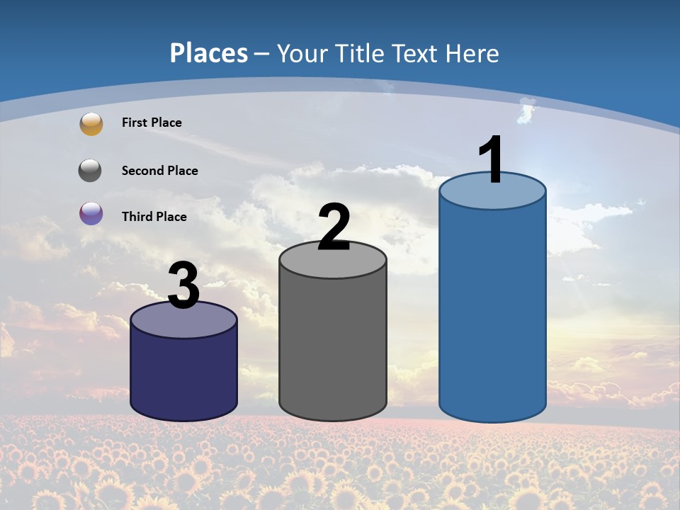 Sun Flowers PowerPoint Template