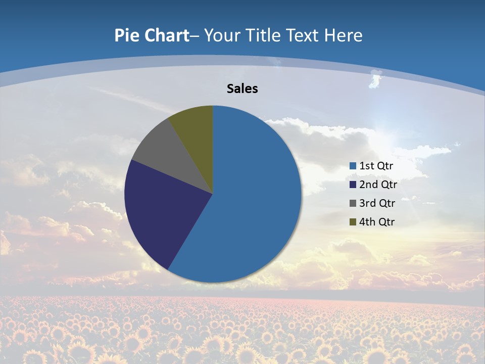 Sun Flowers PowerPoint Template