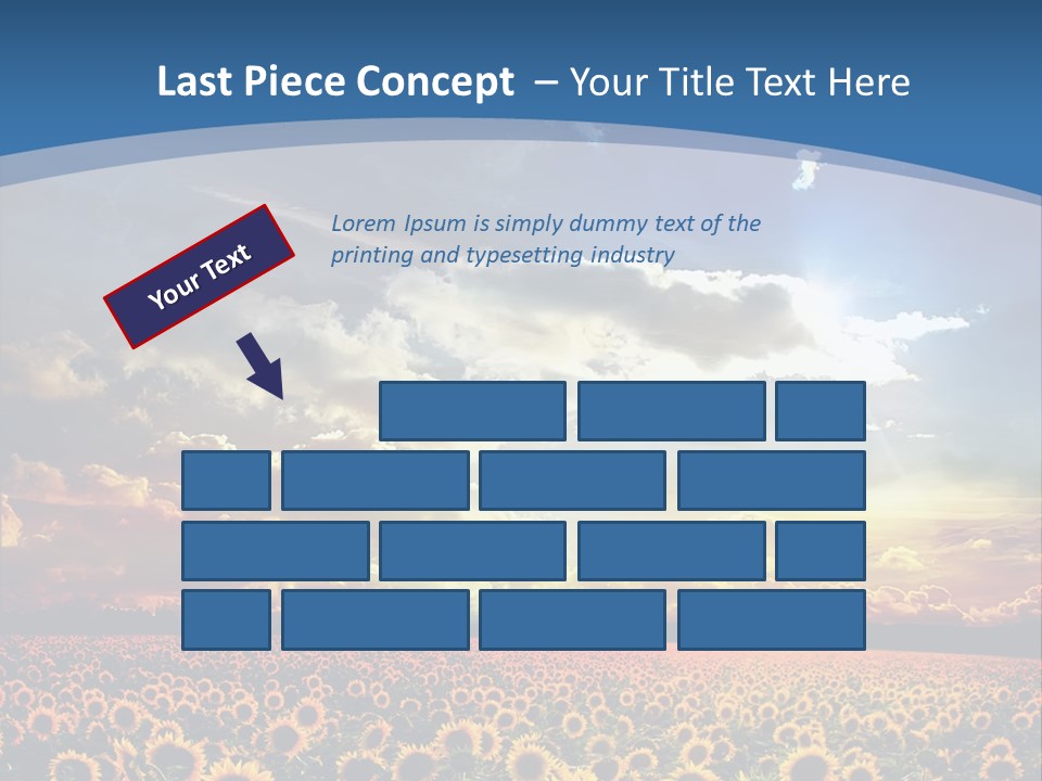 Sun Flowers PowerPoint Template