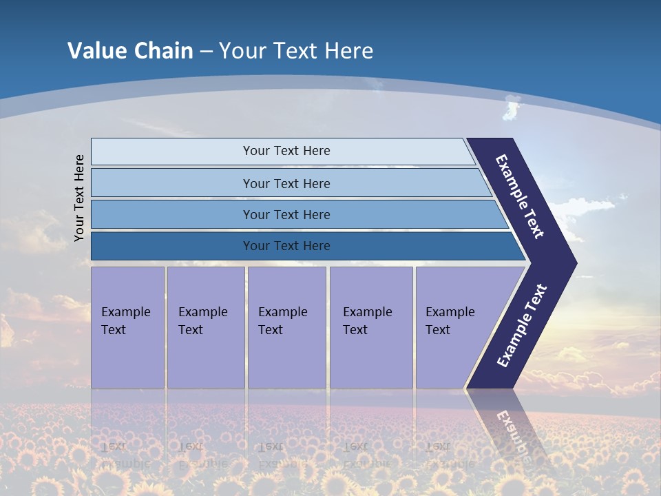 Sun Flowers PowerPoint Template