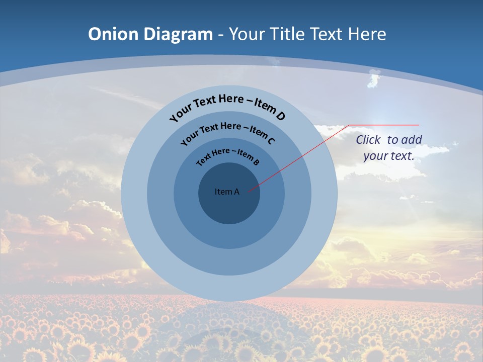 Sun Flowers PowerPoint Template