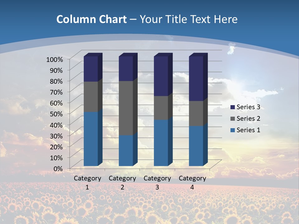 Sun Flowers PowerPoint Template