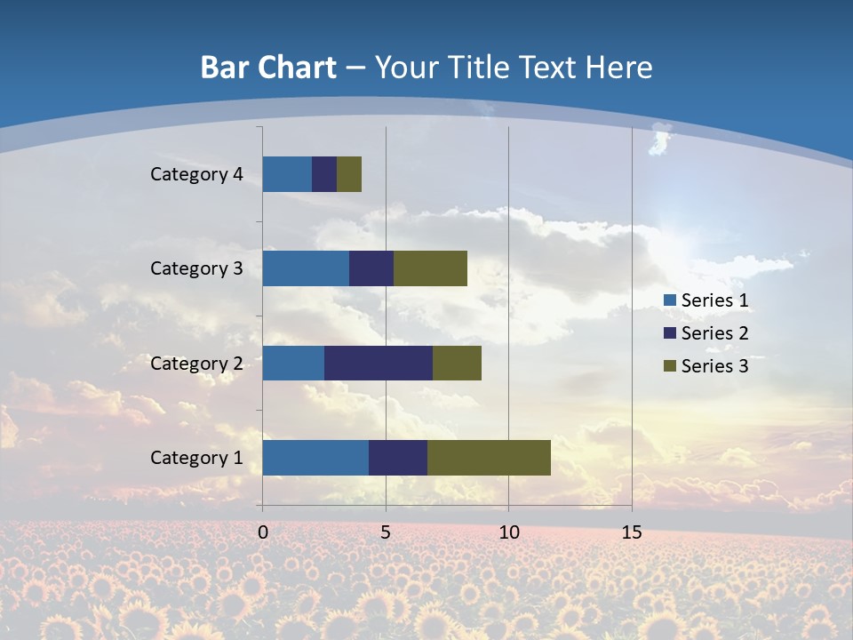 Sun Flowers PowerPoint Template