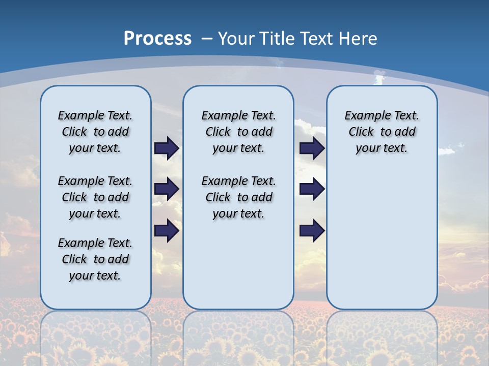 Sun Flowers PowerPoint Template