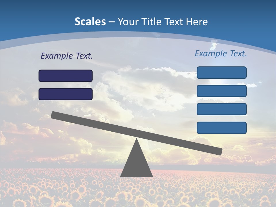 Sun Flowers PowerPoint Template