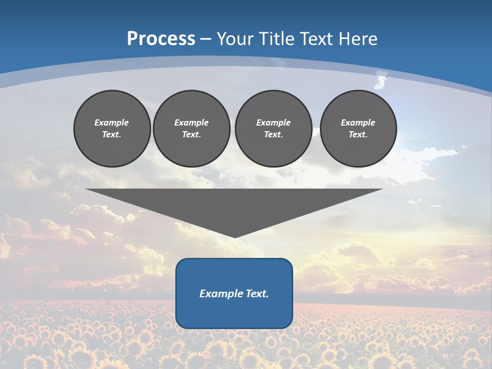 Sun Flowers PowerPoint Template
