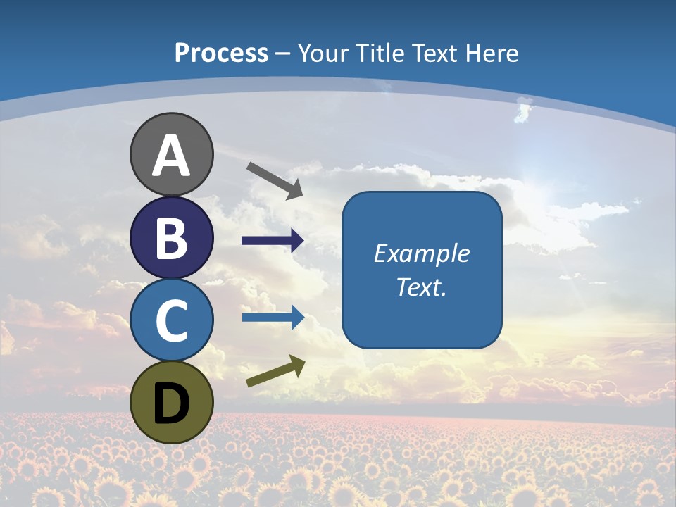 Sun Flowers PowerPoint Template