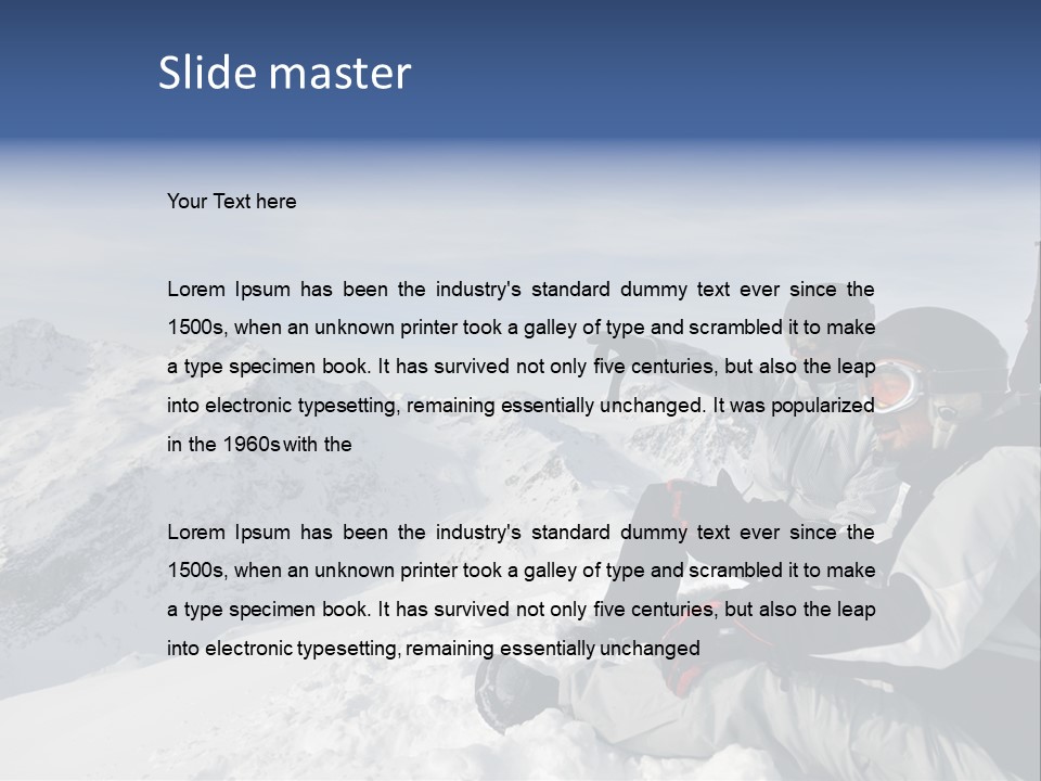 Happy Winter Season PowerPoint Template