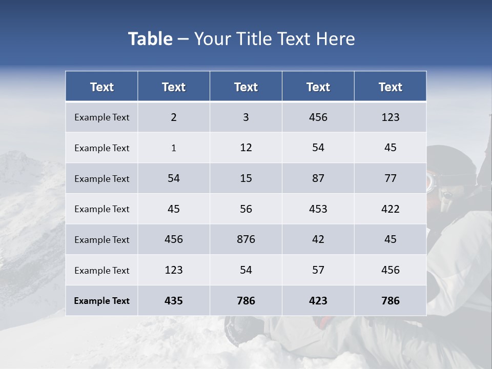 Happy Winter Season PowerPoint Template