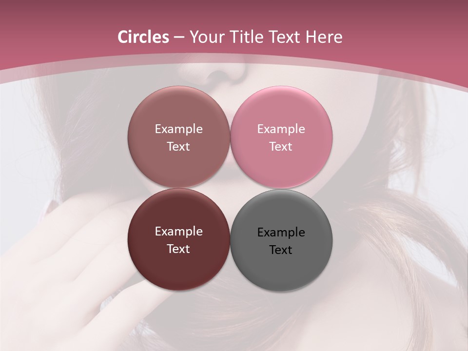 Lips Bright Healthy PowerPoint Template