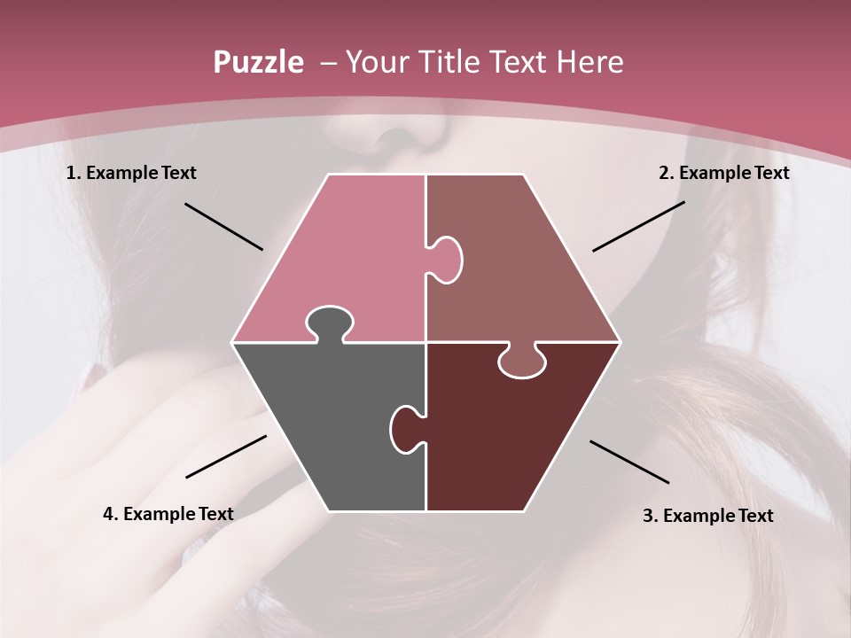 Lips Bright Healthy PowerPoint Template