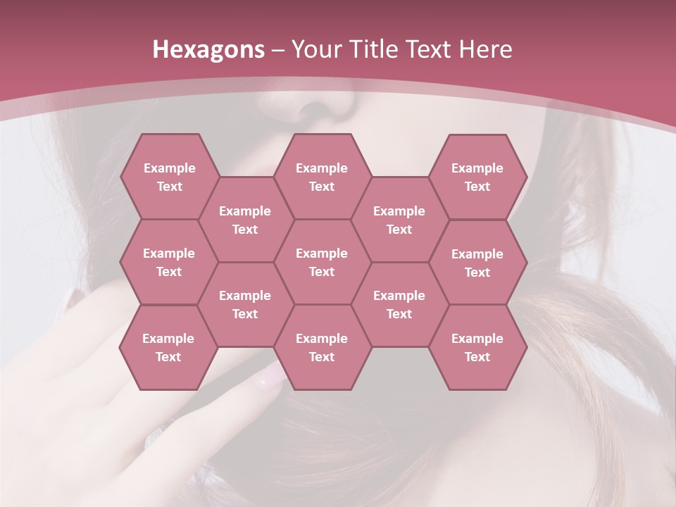 Lips Bright Healthy PowerPoint Template