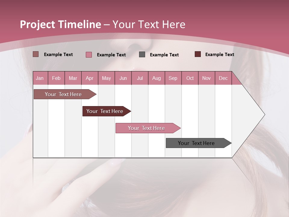 Lips Bright Healthy PowerPoint Template