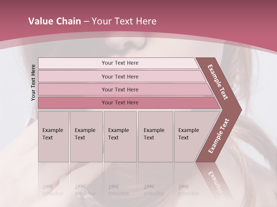Lips Bright Healthy PowerPoint Template