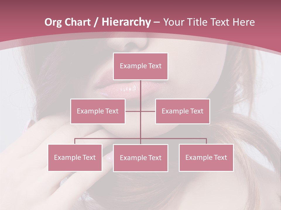 Lips Bright Healthy PowerPoint Template