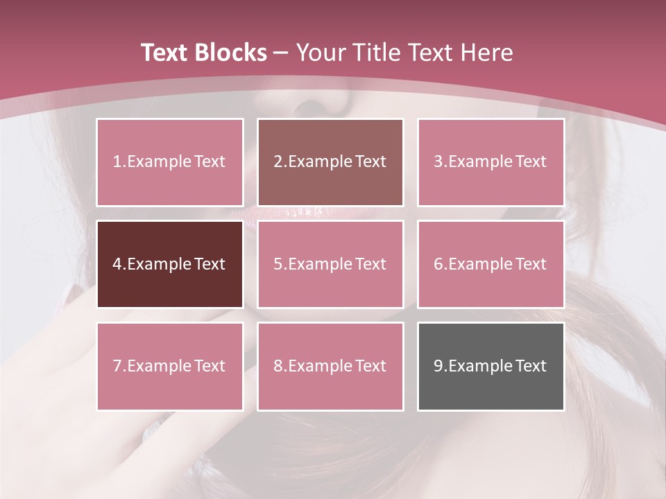 Lips Bright Healthy PowerPoint Template