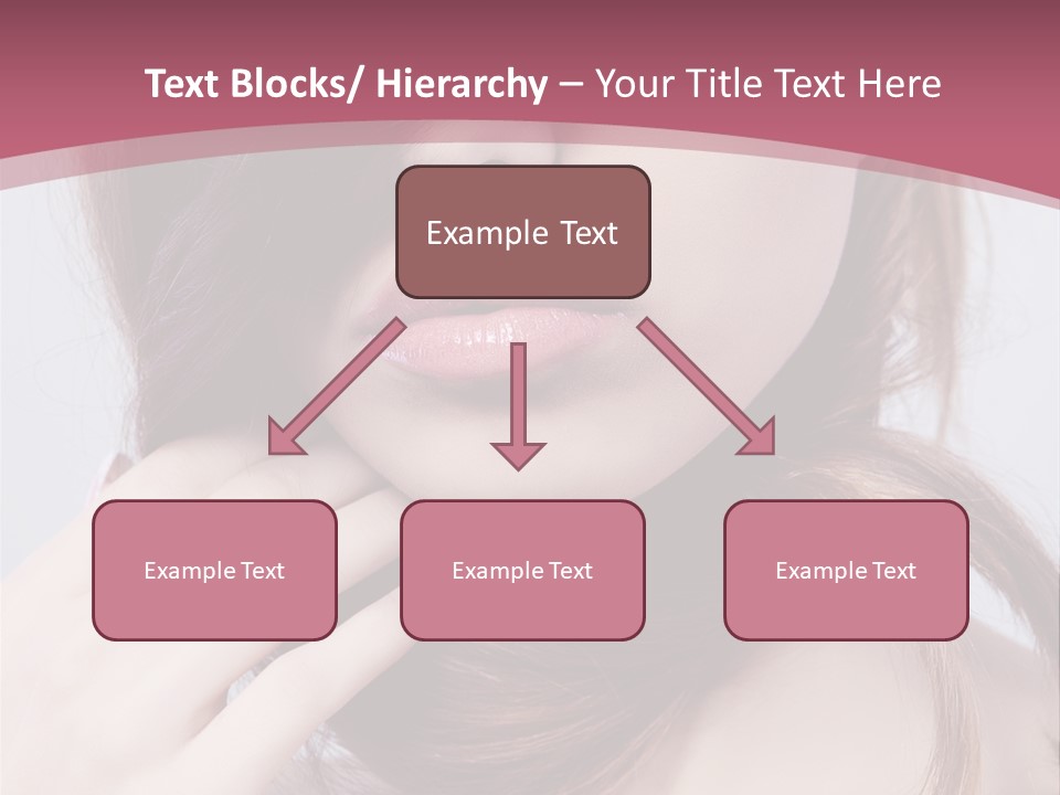 Lips Bright Healthy PowerPoint Template