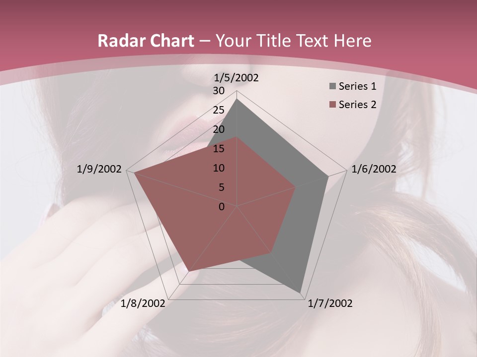 Lips Bright Healthy PowerPoint Template