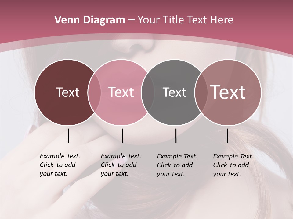 Lips Bright Healthy PowerPoint Template