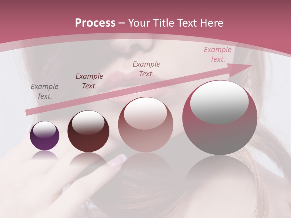 Lips Bright Healthy PowerPoint Template