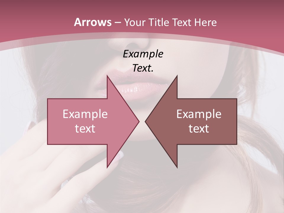 Lips Bright Healthy PowerPoint Template