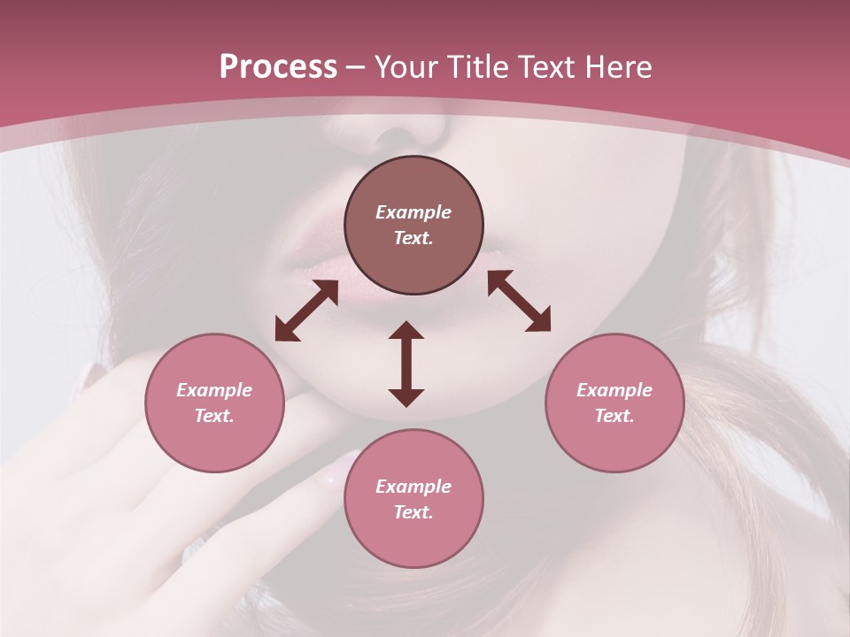 Lips Bright Healthy PowerPoint Template