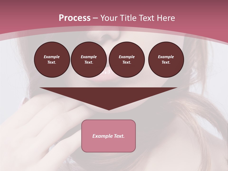Lips Bright Healthy PowerPoint Template