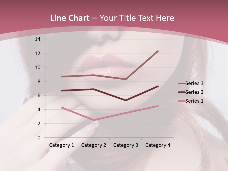 Lips Bright Healthy PowerPoint Template