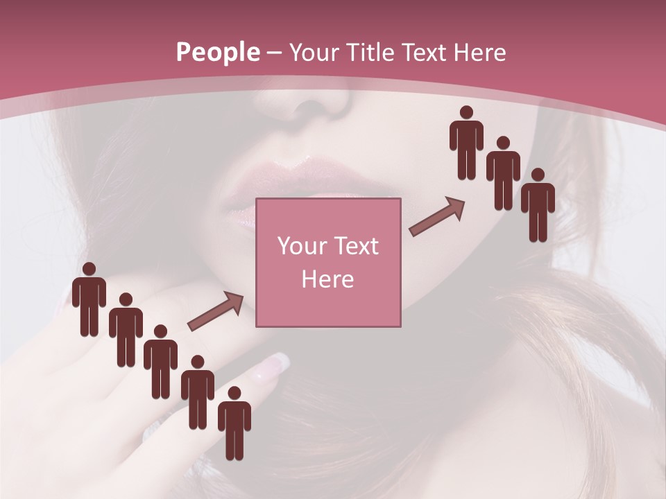 Lips Bright Healthy PowerPoint Template