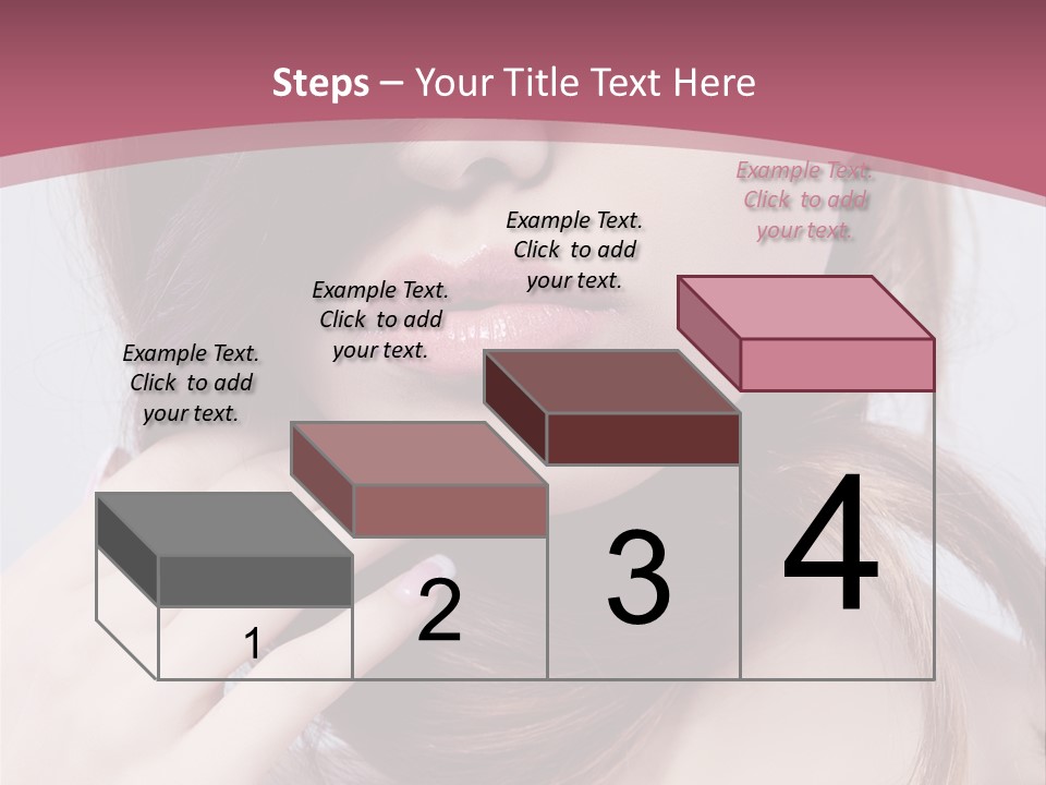 Lips Bright Healthy PowerPoint Template