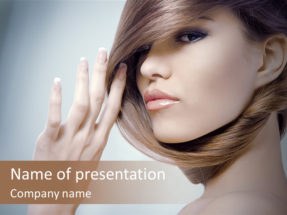 Hair Care L Oreal PowerPoint Template