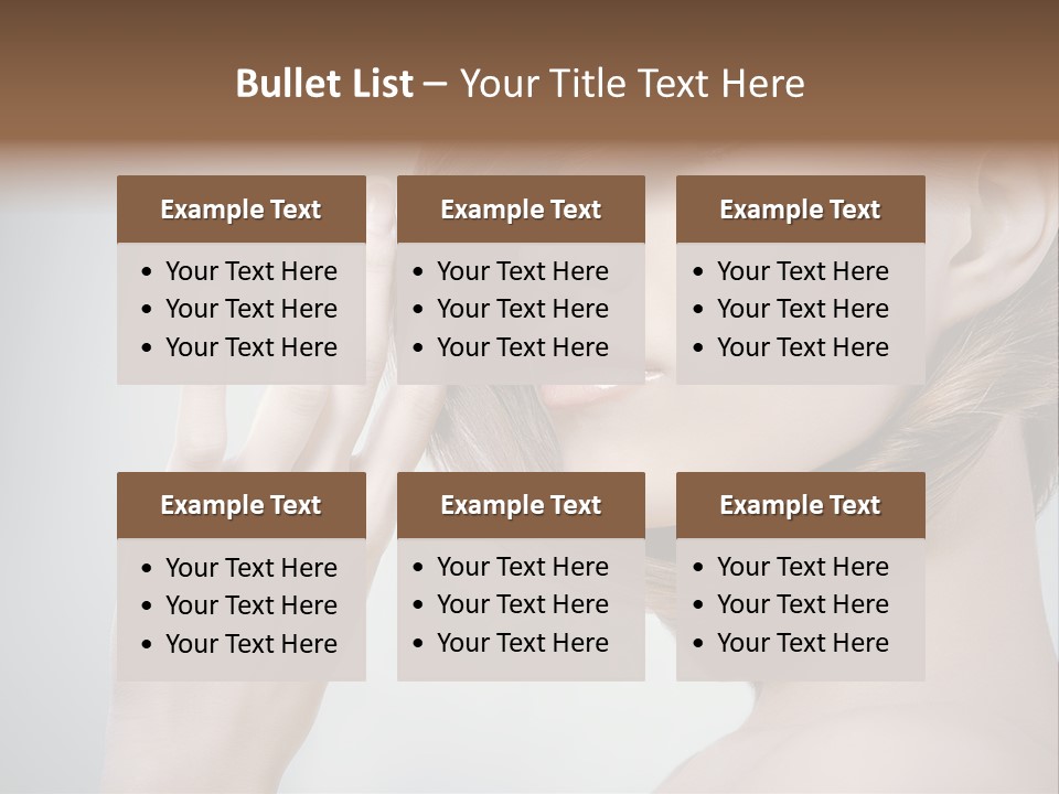 Hair Care L Oreal PowerPoint Template